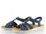 Rieker sandále na kline Jeans V0649-14