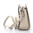Dámská menší kožená kabelka off-white LG003/K