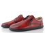Barton polobotky na šněrování červené 25160