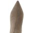 Tamaris elegantní textilní kotník na podpatku taupe 1-25383-47