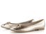 Tamaris baleríny s mašličkou Light Gold 1-22105-44