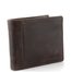 Pánská kožená peněženka kávově hnědá 12593-B