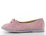 Fly London semišové baleríny pale pink P145414002