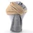 Fraas lehká pletená šála s vlnou šedo-béžová 647018-180