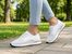 Looke kožené polobotky Liora white L1445_68