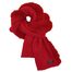 Fraas pončo s kožešinkovým lemem true red 631206-361