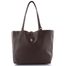 U.S. POLO ASSN. střední oboustranná shopper kabelka s etují hnědá BIURR9377WVPHB7