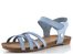 Mustang páskové sandály hellblau 1307-811-088