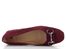 Högl semišové baleríny cabernet 0-100922-4400
