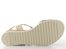 Gabor sandály na klínu beige 82.758.65