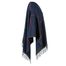 Högl luxusní vlněný pléd s kašmírem - pončo darkblue 0-196200-3500