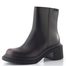 Camper zipový kotník na podpatku Pix negro-tie K400804-005
