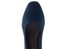 Tamaris lodičky se širokým podpatkem navy suede 1-22437-47