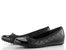 Gabor prošívané baleríny s lakovanou špičkou černé 52.622.57