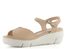 Wonders sandály na platformě Natural D-8272