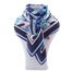 Högl hedvábný šátek modrý multi 1-152010-9900