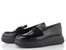 Wonders lakované mokasíny na platformě negro A-5203
