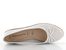 Tamaris baleríny s prerezávaným vzorom White Leather 1-22121-42