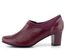 Barton dámské elegantní polobotky na podpatku merlot 13.22