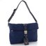 Hispanitas kabelka z recyklované kůže navy blue BI264948
