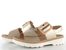 Ara dámské sandály Capri Sand/Platin 12-39104-08