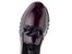 Rieker lakované mokasíny bordeaux/black 49051-35