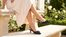 Tamaris lodičky s volnou patou black glam 1-29512-46