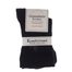 Dámské černé ponožky se zdravotním lemem 3 páry