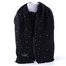 Fraas elegantní kašminkový šál s kamínky černý 623546-998