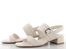 Högl luxusní sandály na podpatku creme 1-102610-1200