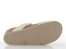 BIO Life fuzbetové pantofle na klínku béžové/lýko 2453.28 Peggy/879