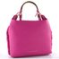 Lola Casademunt shopper kabelka s kovovým madlem fuchsia LS2604019