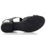 Gabor sandály na nízkém podpatku schwarz 82.794.57