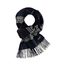 Fraas kašminkový šál s károvaným vzorem blue 625391-592