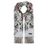 Fraas kašminkový s květinovým vzorem zen blue 620015-501