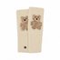 Fraas pletené bezprsté rukavice se zlatým medvídkem champaign powder 667183-026
