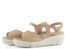 Wonders sandály na platformě Natural D-8272