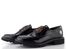 Tamaris lakované polobotky na hrubé podešvi black 1-23649-47