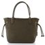 Gabor nylonová shopper kabelka Granada Quilt khaki 012888