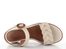 Tamaris kožené sandále na kline Ivory 1-28258-44