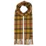 Fraas kašminkový šál s károvaným vzorem ginger root 625391-184