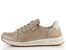Ara dámské lakované sneakers se zipem Osaka Nude/Cream 12-54801-23