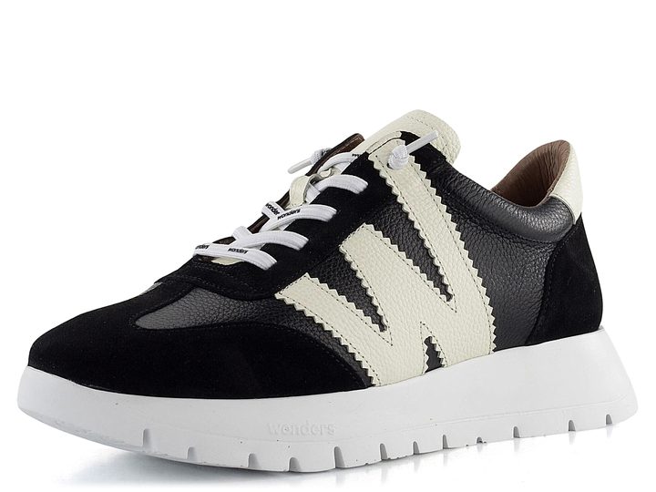 Wonders dámské tenisky Negro/Milk A-2476