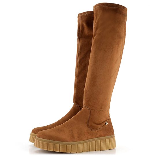 Rieker Revolution čižmy na platforme hnedé W1080-24