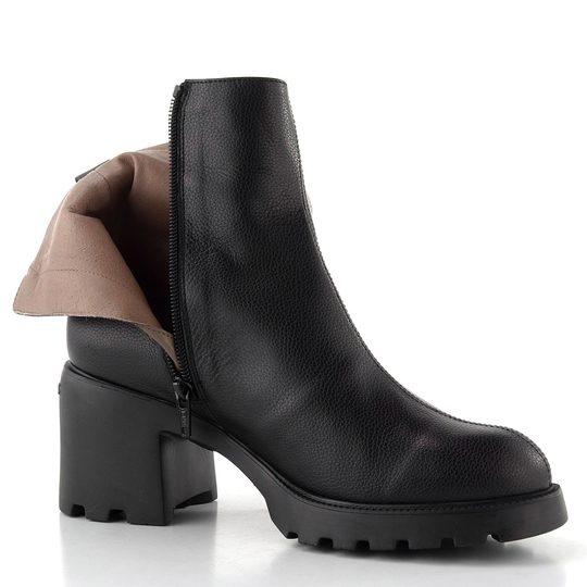 Wonders kotník na podpatku negro G-7205