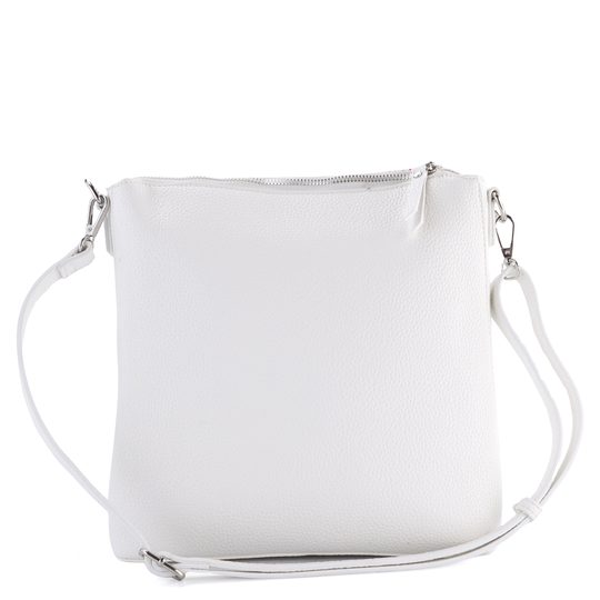 Rieker crossbody kabelka biele/farebné srdcia H1522-92