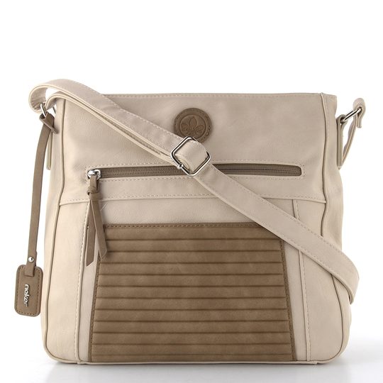 Rieker crossbody kabelka ivory/fango H1481-60