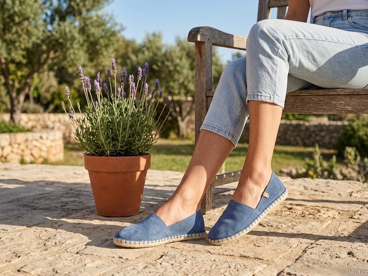 Verbenas vykrojené espadrilky Carmen iris 0300580001