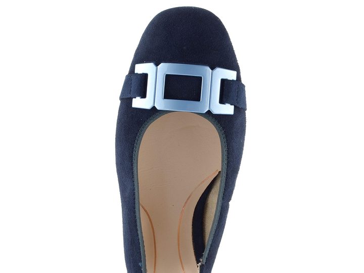 Ara širšie semišové lodičky s voľnou pätou Graz Night 12-20404-14