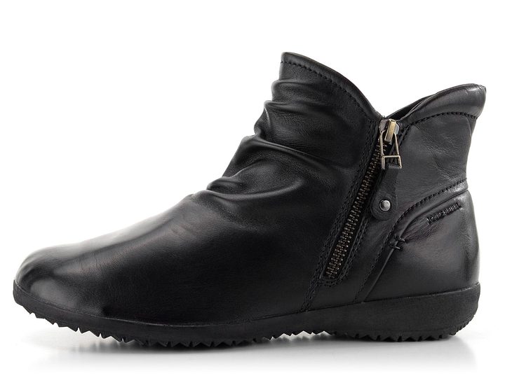 Josef Seibel černý řasený kotník 79741VL971100